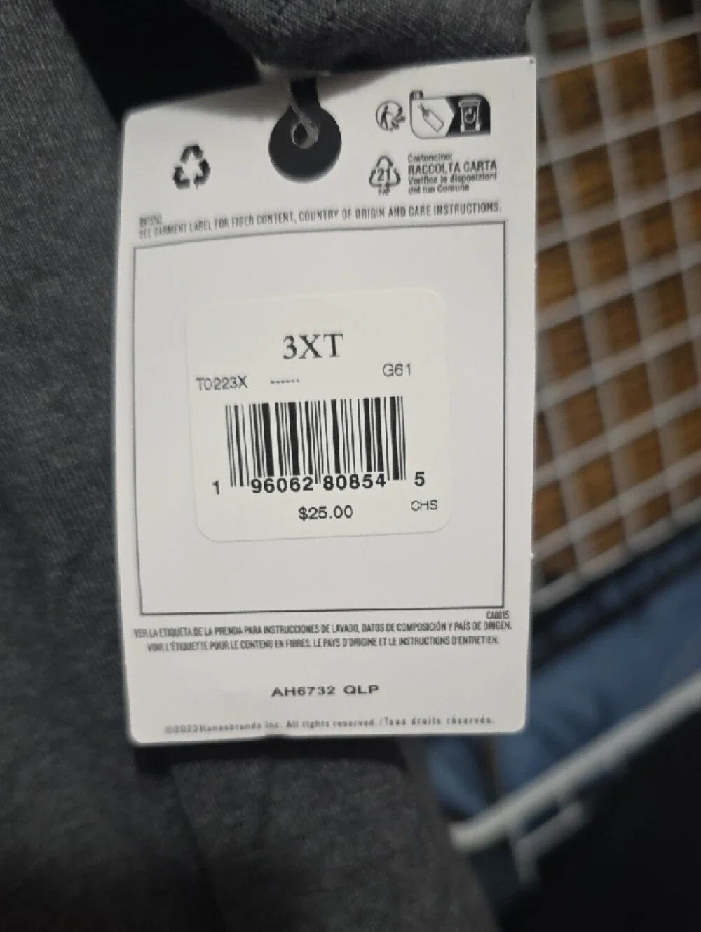 Champion Gray Short-Sleeve Crewneck T-Shirt - Picture 2 of 4